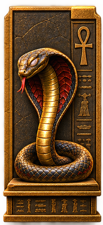 Red cobra mascot